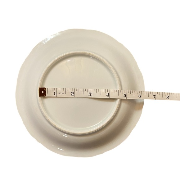 Mitterteich Pink Rose Floral Patterned Bavaria Germany Ceramic 8" Plate Set of 3 - Picture 5 of 7